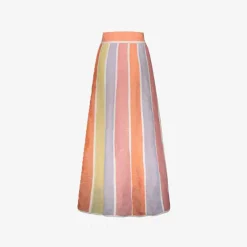 Hot Charline Rainbow Skirt Bottoms