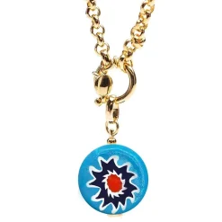 Online Lido Necklace - Blue Jewelry