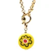 Hot Lido Necklace - Yellow - Anemone Red Jewelry