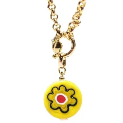 Hot Lido Necklace - Yellow - Anemone Red Jewelry