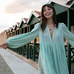 Hot Lido Necklace - Blue - Heart Red Jewelry