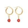 Best Schiona Earrings Large- Red Jewelry