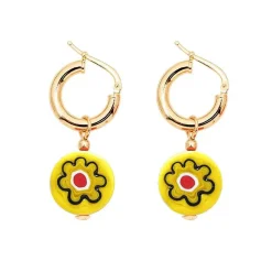 Hot Schiona Earrings Medium - Yellow Jewelry