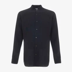 New Black Lounge Suit Shirt - Made To Order For Men