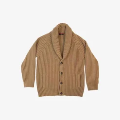 New Cashmere Brown Cardigan For Men