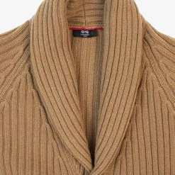 New Cashmere Brown Cardigan For Men