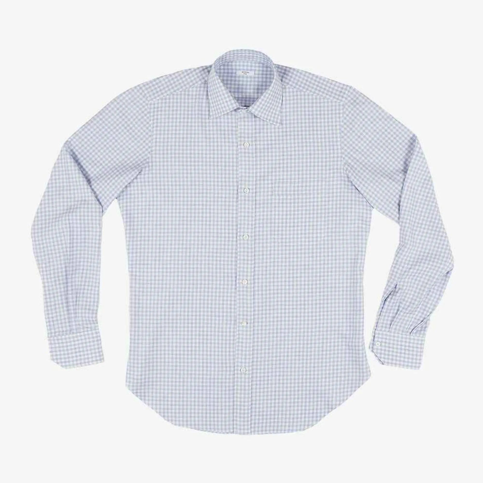 Hot Cashmere Micro Checked Sport Shirt For Men