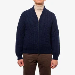 Discount Cashmere Zipped Cardigan - Made To Order For Men
