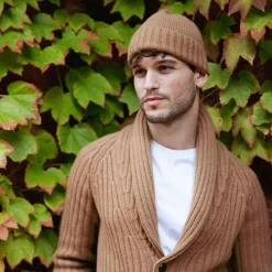 For Men-Battistoni Fisherman'S Rib Hat