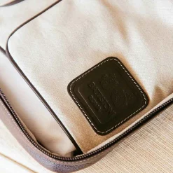 Best Leather And Canvas Shirt-Case - Blue For Men