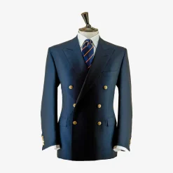 Clearance Navy Blue Blazer Max - Made To Order For Men