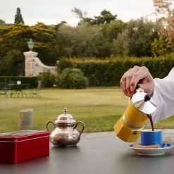 Outlet Rainbow Yellow Coffee Moka Pot Kitchen