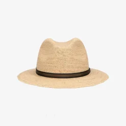 Outlet Country Rafia Crochet Medium Brim Accessories