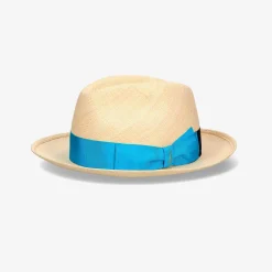 Hot Panama Hat With Multicolor Band Accessories