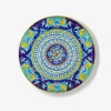 Ceramiche Gialletti Artisan Blue Decorative Plate - Made To Order Artisans