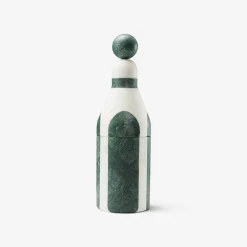 Cooler B Marble Container Green And White, Pietro Russo Design - Made To Order Kitchen