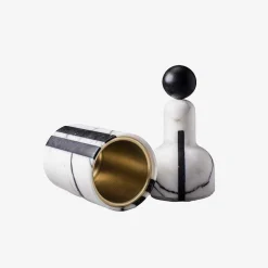 Sale Cooler D Marble Container Black And White, Pietro Russo Design - Made To Order Kitchen