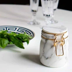 Clearance Miss Marble Calacatta Ivory, Lorenza Bozzoli Design - Made To Order Kitchen