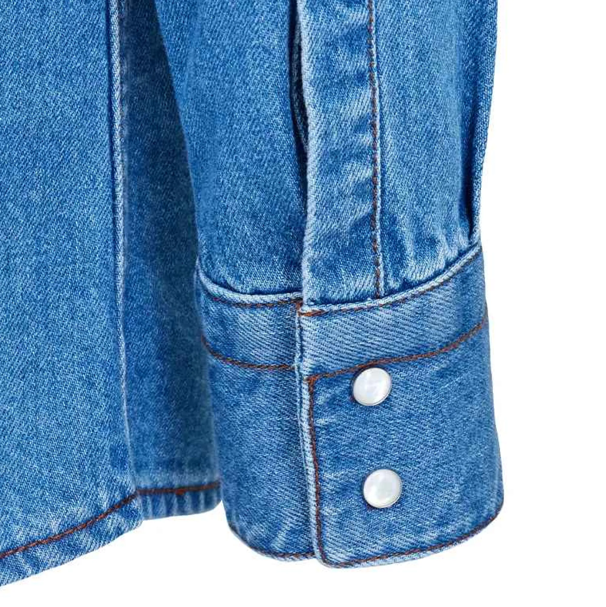 The Dina Shirt Denim Tops & T-Shirts