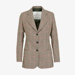 Online The Ginestra Blazer Wool Check Outerwear