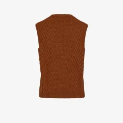 Outlet The Lidia Vest Virgin Wool Knitwear