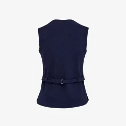 Outlet The Lucia Vest Virgin Wool Outerwear