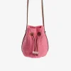Discount Nirmala Raffia Bucket Bag Pink Bags & Accessories