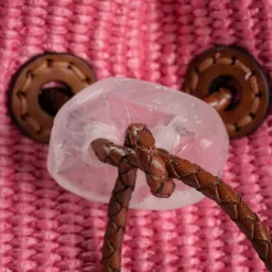 Discount Nirmala Raffia Bucket Bag Pink Bags & Accessories