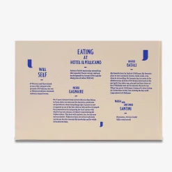 Hot Eating At Hotel Il Pellicano Cooking Books