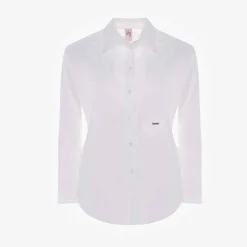 Clearance Embroidered Cotton Shirt Tops & T-Shirts