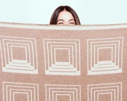 Discount Pantheon Cashmere Blanket - Brown Bedroom