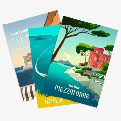 La Posta Vecchia-ISSIMO Pellicano Hotels Posters Set Of 3