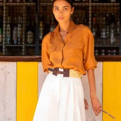 Clearance Straw Braided Belt Bags & Accessories