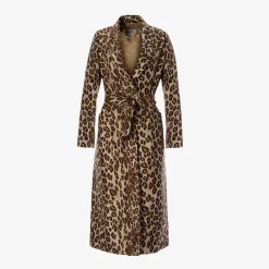 Online X Alberto Biani Leopard Dressing Gown Lingerie & Nightwear