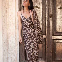 Hot X Alberto Biani Leopard Dress Dresses