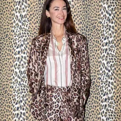 Tops & T-Shirts-ISSIMO X Alberto Biani Striped Silk Shirt