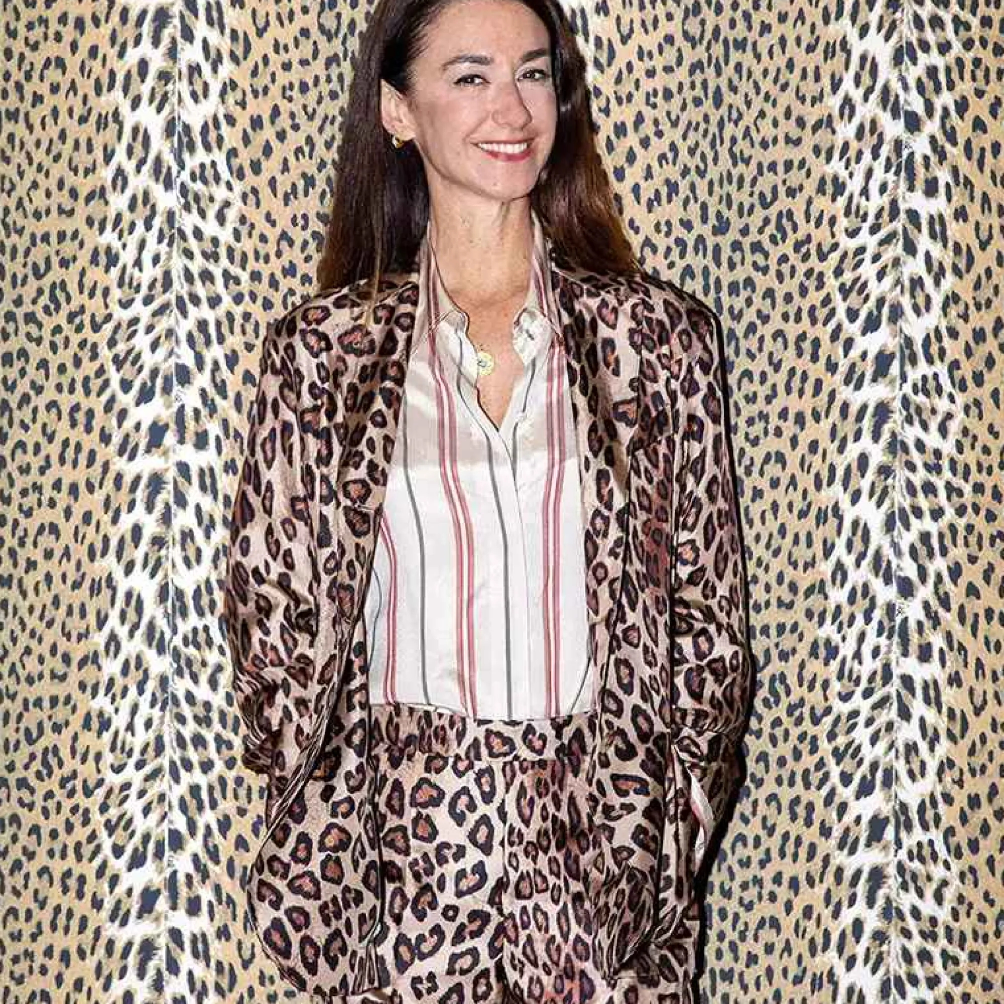 Tops & T-Shirts-ISSIMO X Alberto Biani Striped Silk Shirt