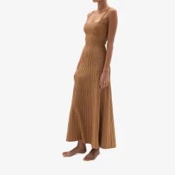 Best X Casasola Carlotta Midi Dress Copper Dresses