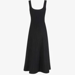 Outlet X Casasola Fede Midi Black Dress Dresses