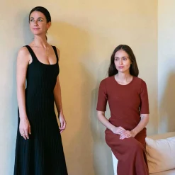 Outlet X Casasola Fede Midi Black Dress Dresses