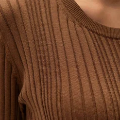 X Casasola Luiza Dress Coffee Dresses