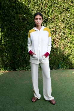 Best X Chinti & Parker Off The Boat Hoodie Cream Knitwear