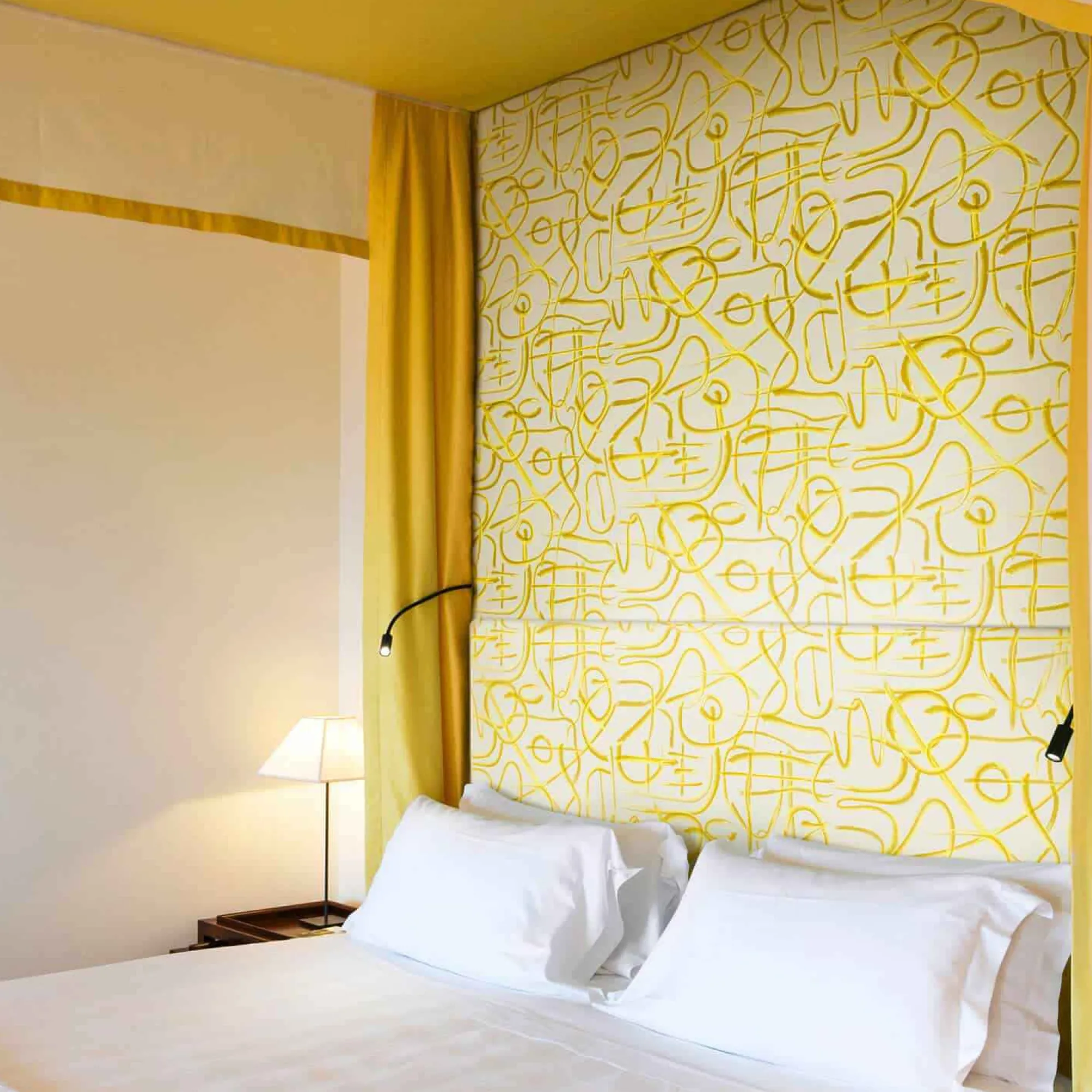 Wall & Tiles-ISSIMO X Dedar Alfred Fabric Yellow