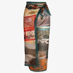 Online X Faliero Sarti Porto Ercole Sarong Beachwear