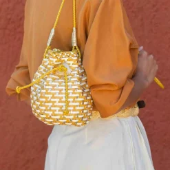 Hot X Iacobella Nirmala Yellow Bags & Accessories