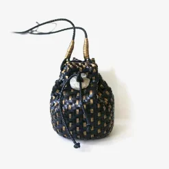 Best X Iacobella Nirmala Navy Blue Bags & Accessories