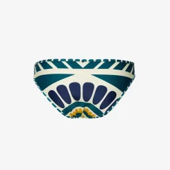 Discount X La Doublej Bikini Bottom - Blue Solar Placee Beachwear