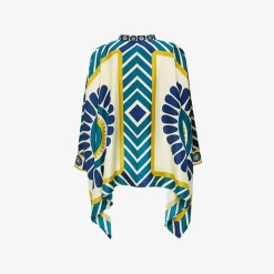 Outlet X La Doublej Foulard Shirt - White Solar Placee Tops & T-Shirts