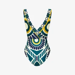 Online X La Doublej Hazzard Swimsuit - Blue Solar Placee Beachwear