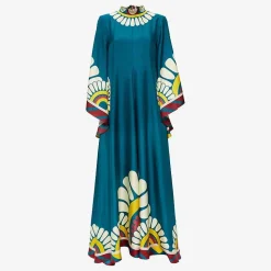 Sale X La Doublej Magnifico Dress - Blue Solar Placee Dresses